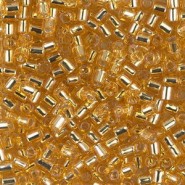 Miyuki delica beads 8/0 - Silver lined gold DBL-42